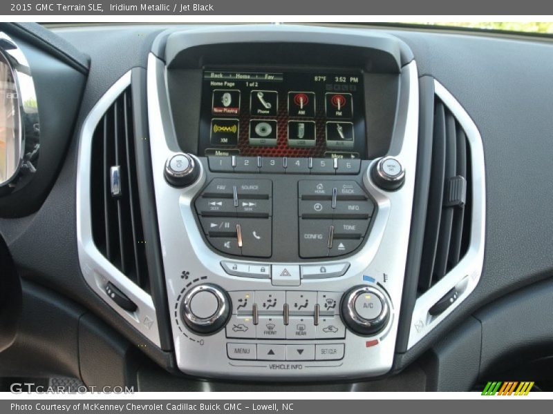 Iridium Metallic / Jet Black 2015 GMC Terrain SLE