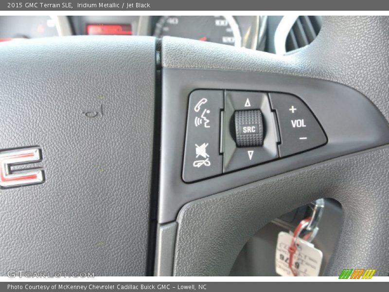 Iridium Metallic / Jet Black 2015 GMC Terrain SLE