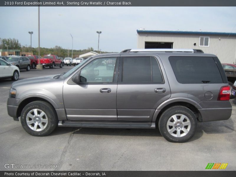 Sterling Grey Metallic / Charcoal Black 2010 Ford Expedition Limited 4x4