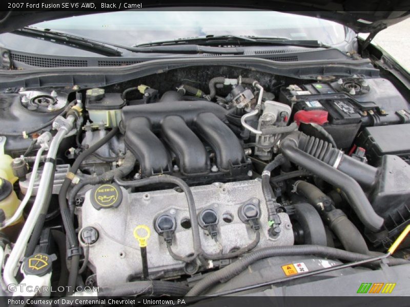 Black / Camel 2007 Ford Fusion SE V6 AWD