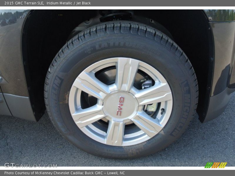 Iridium Metallic / Jet Black 2015 GMC Terrain SLE