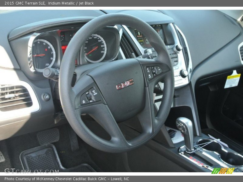 Iridium Metallic / Jet Black 2015 GMC Terrain SLE