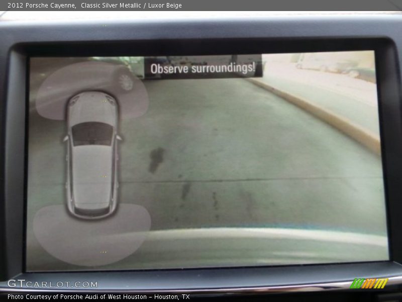 Classic Silver Metallic / Luxor Beige 2012 Porsche Cayenne