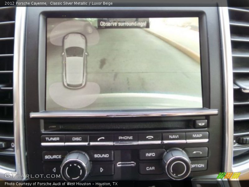 Classic Silver Metallic / Luxor Beige 2012 Porsche Cayenne