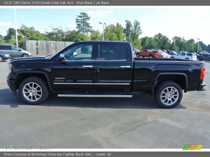 Onyx Black / Jet Black 2015 GMC Sierra 1500 Denali Crew Cab 4x4