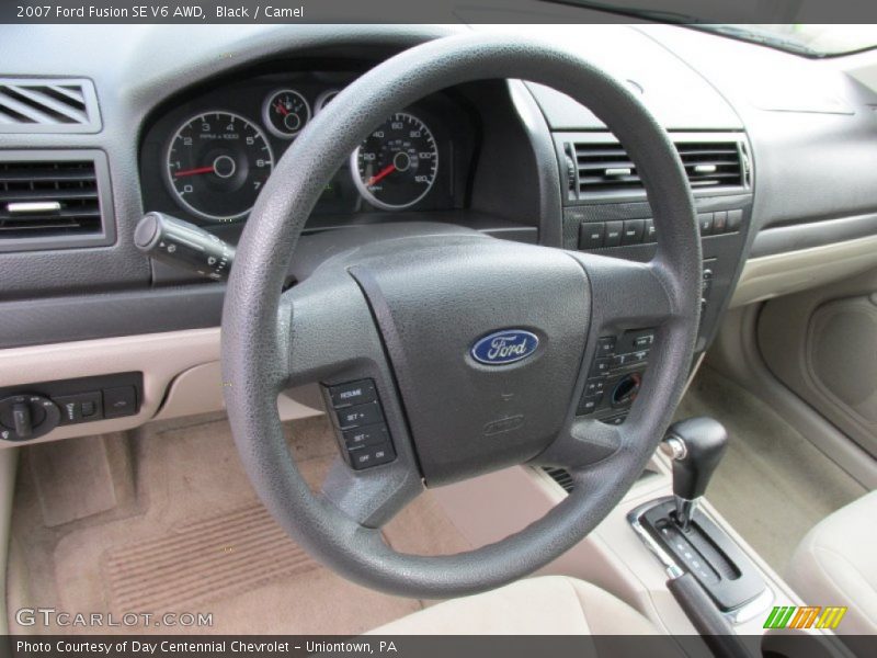 Black / Camel 2007 Ford Fusion SE V6 AWD
