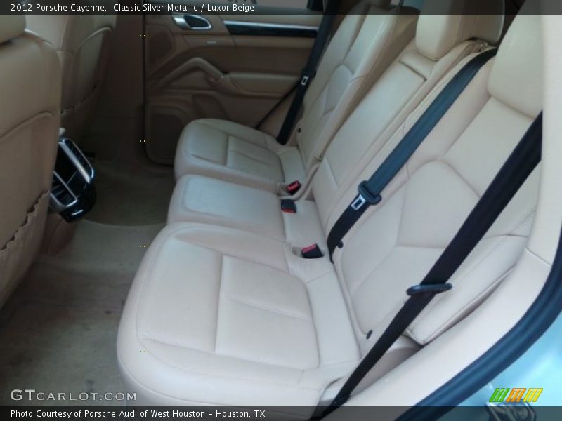 Classic Silver Metallic / Luxor Beige 2012 Porsche Cayenne