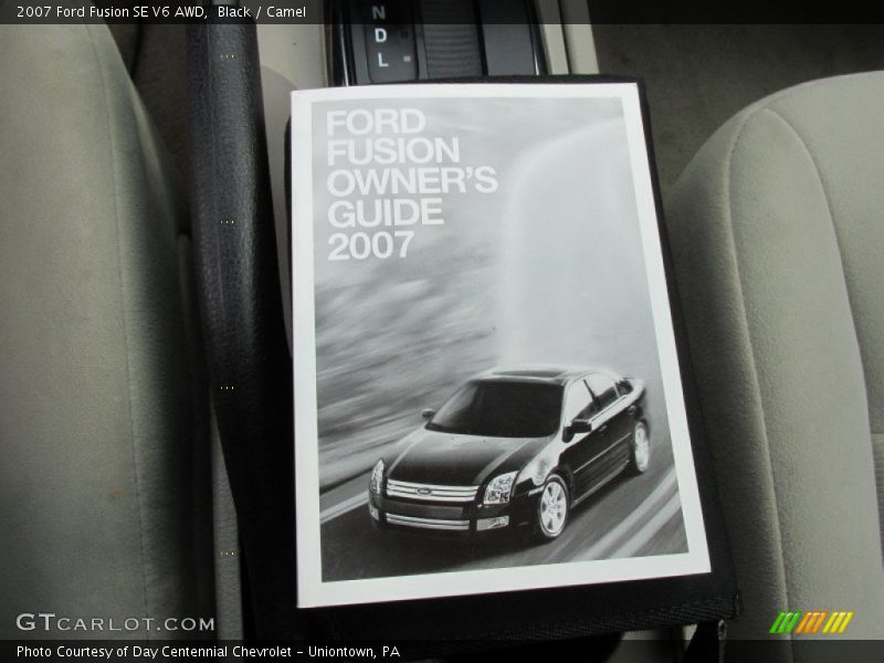 Black / Camel 2007 Ford Fusion SE V6 AWD