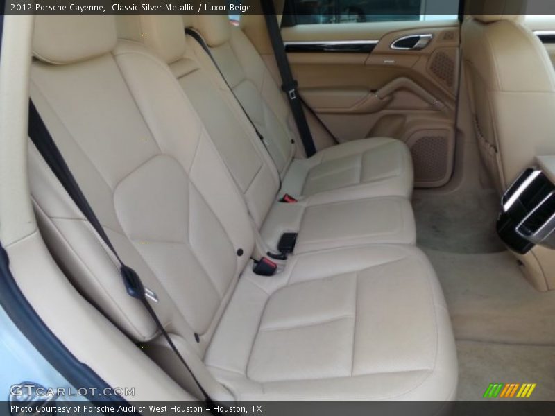 Classic Silver Metallic / Luxor Beige 2012 Porsche Cayenne