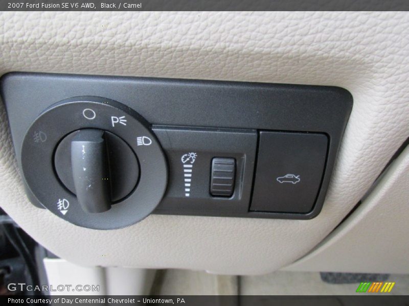 Black / Camel 2007 Ford Fusion SE V6 AWD