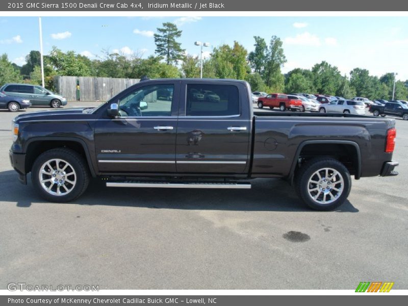 Iridium Metallic / Jet Black 2015 GMC Sierra 1500 Denali Crew Cab 4x4