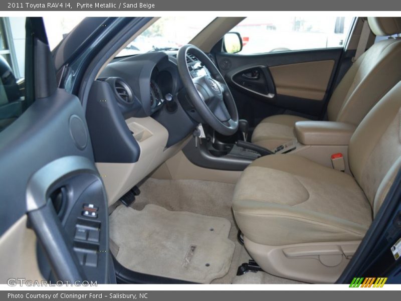 Pyrite Metallic / Sand Beige 2011 Toyota RAV4 I4