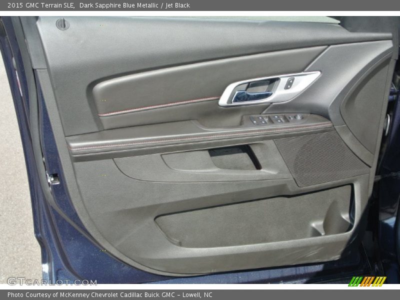 Dark Sapphire Blue Metallic / Jet Black 2015 GMC Terrain SLE