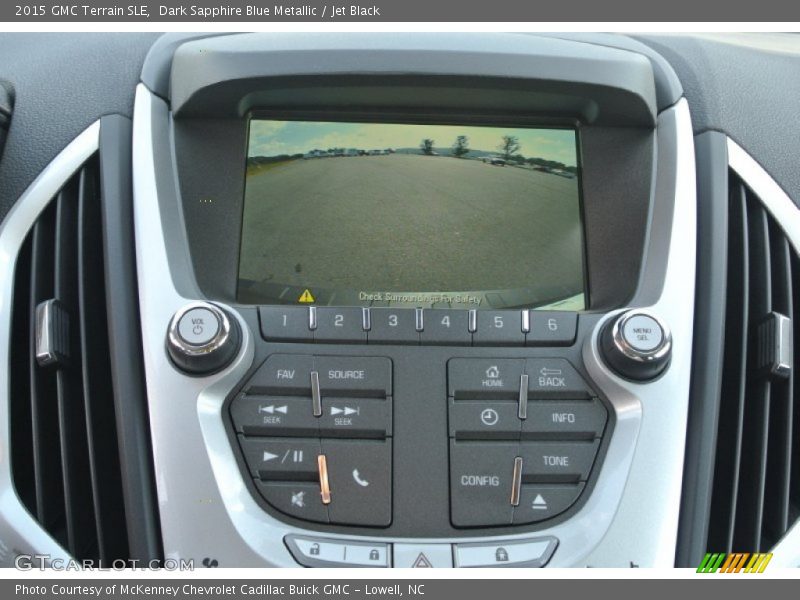 Dark Sapphire Blue Metallic / Jet Black 2015 GMC Terrain SLE