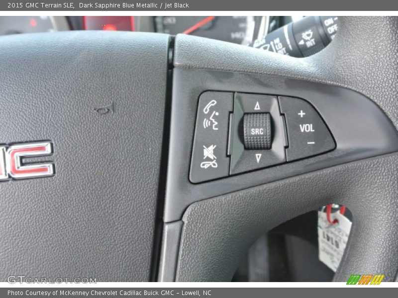 Dark Sapphire Blue Metallic / Jet Black 2015 GMC Terrain SLE