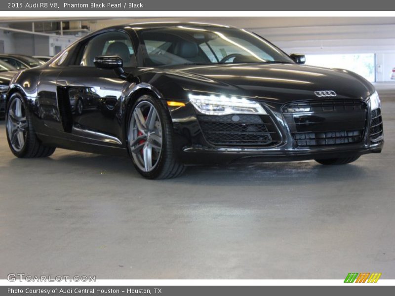 Phantom Black Pearl / Black 2015 Audi R8 V8