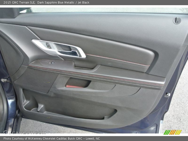Dark Sapphire Blue Metallic / Jet Black 2015 GMC Terrain SLE