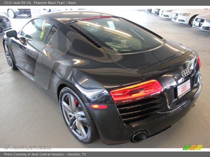 Phantom Black Pearl / Black 2015 Audi R8 V8