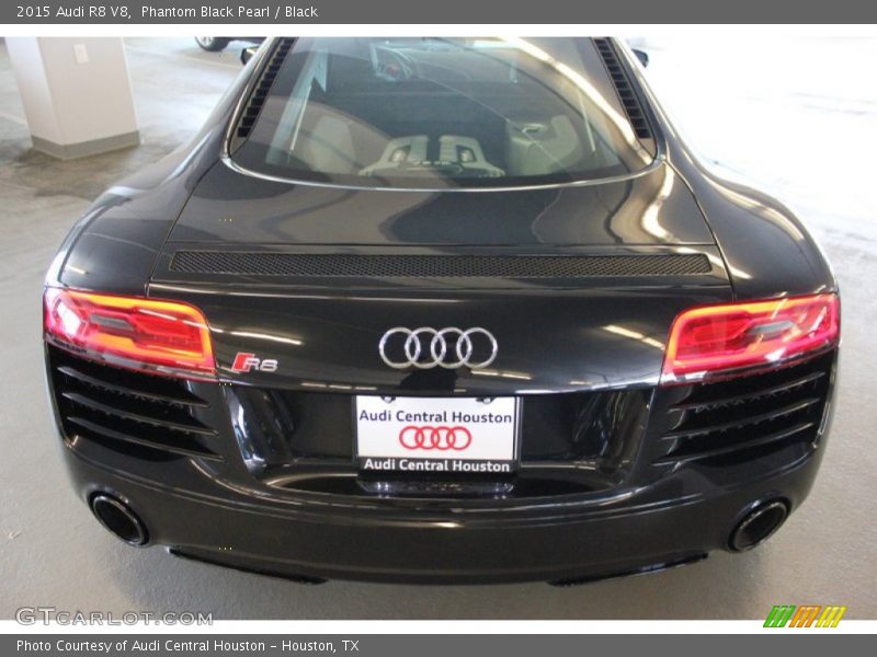 Phantom Black Pearl / Black 2015 Audi R8 V8