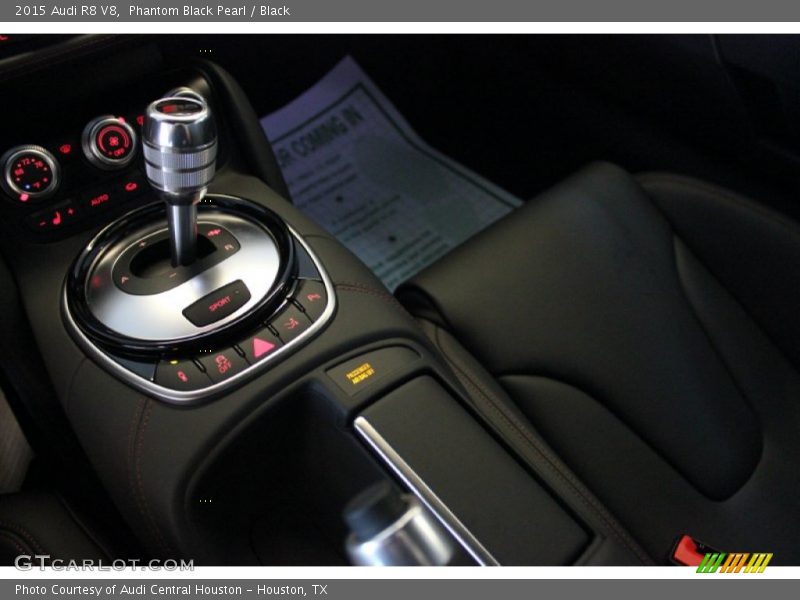 Phantom Black Pearl / Black 2015 Audi R8 V8