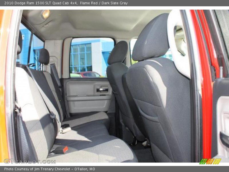 Flame Red / Dark Slate Gray 2010 Dodge Ram 1500 SLT Quad Cab 4x4