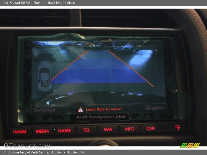 Phantom Black Pearl / Black 2015 Audi R8 V8