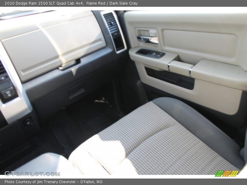 Flame Red / Dark Slate Gray 2010 Dodge Ram 1500 SLT Quad Cab 4x4