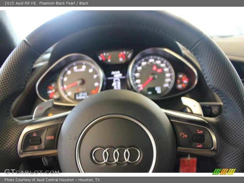 Phantom Black Pearl / Black 2015 Audi R8 V8