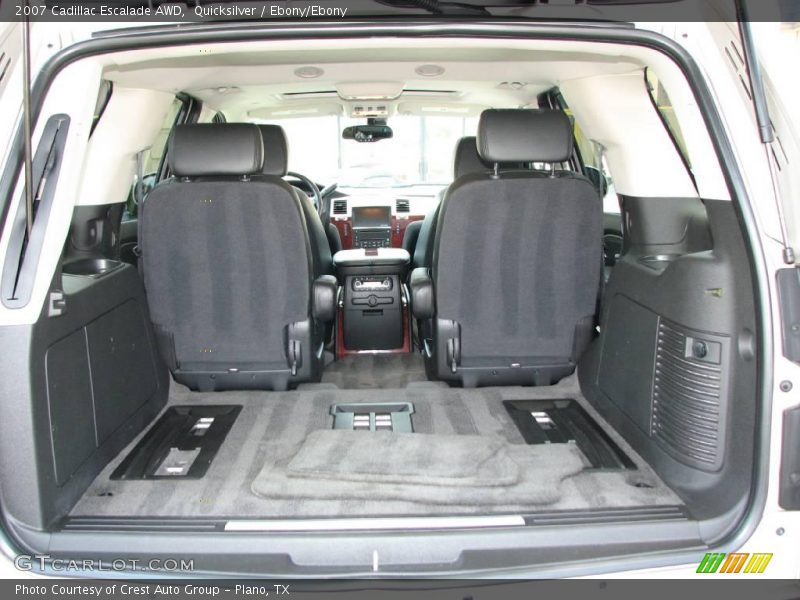 Quicksilver / Ebony/Ebony 2007 Cadillac Escalade AWD