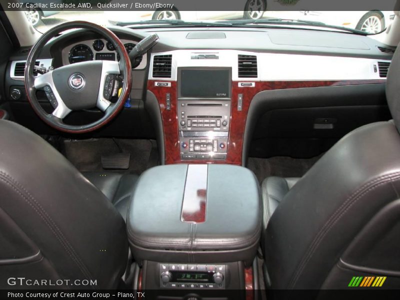 Quicksilver / Ebony/Ebony 2007 Cadillac Escalade AWD