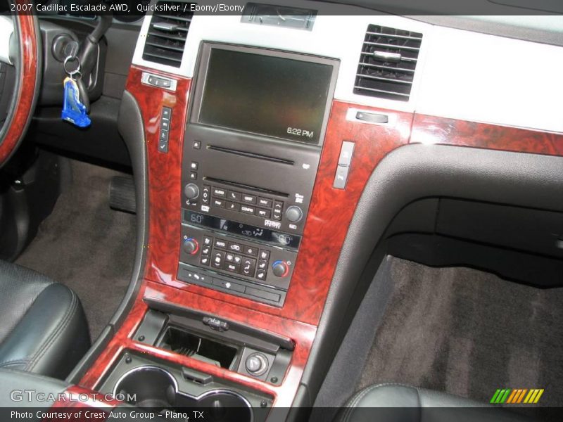 Quicksilver / Ebony/Ebony 2007 Cadillac Escalade AWD