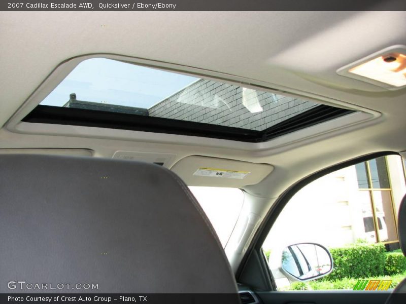 Quicksilver / Ebony/Ebony 2007 Cadillac Escalade AWD