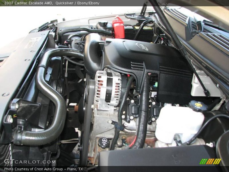 Quicksilver / Ebony/Ebony 2007 Cadillac Escalade AWD