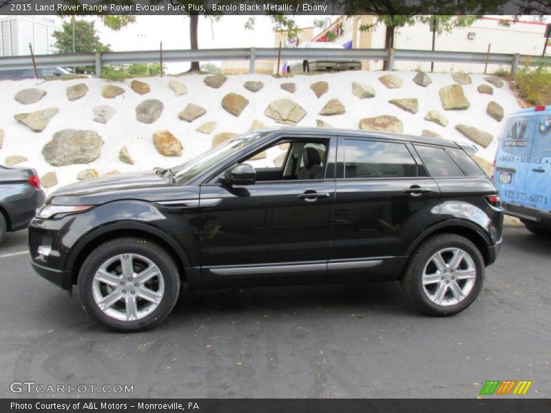  2015 Range Rover Evoque Pure Plus Barolo Black Metallic
