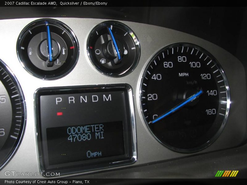 Quicksilver / Ebony/Ebony 2007 Cadillac Escalade AWD