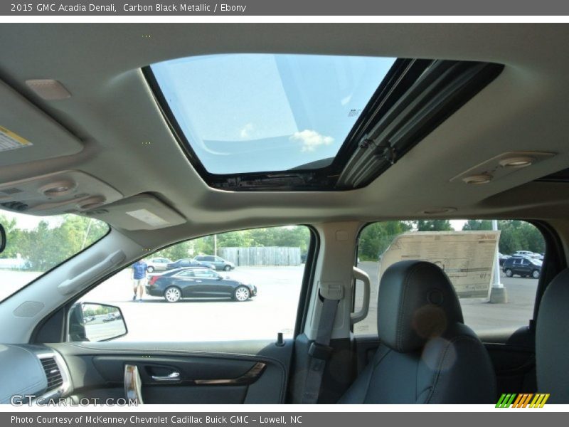 Carbon Black Metallic / Ebony 2015 GMC Acadia Denali