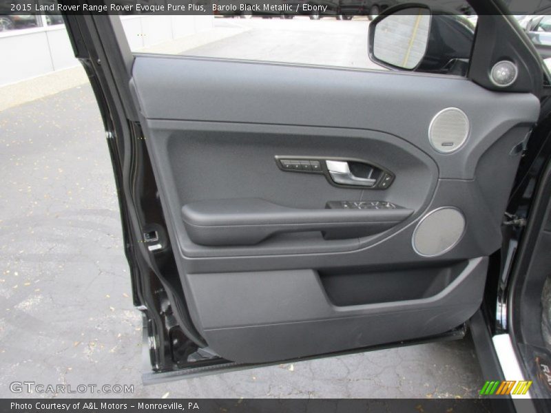 Barolo Black Metallic / Ebony 2015 Land Rover Range Rover Evoque Pure Plus