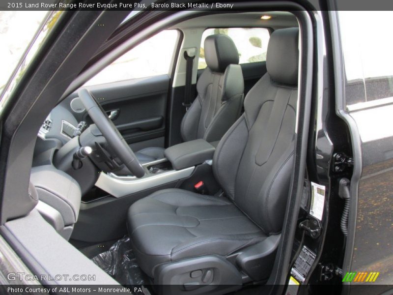 Front Seat of 2015 Range Rover Evoque Pure Plus