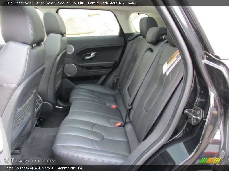 Rear Seat of 2015 Range Rover Evoque Pure Plus