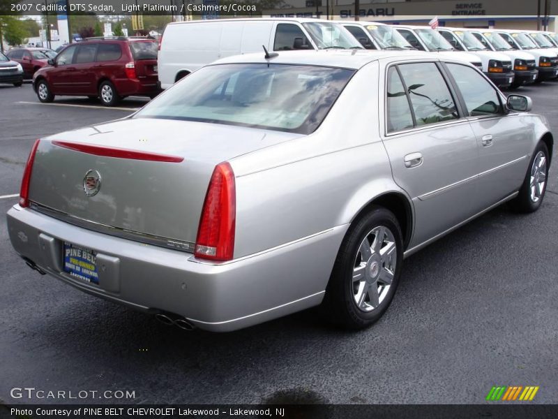 Light Platinum / Cashmere/Cocoa 2007 Cadillac DTS Sedan