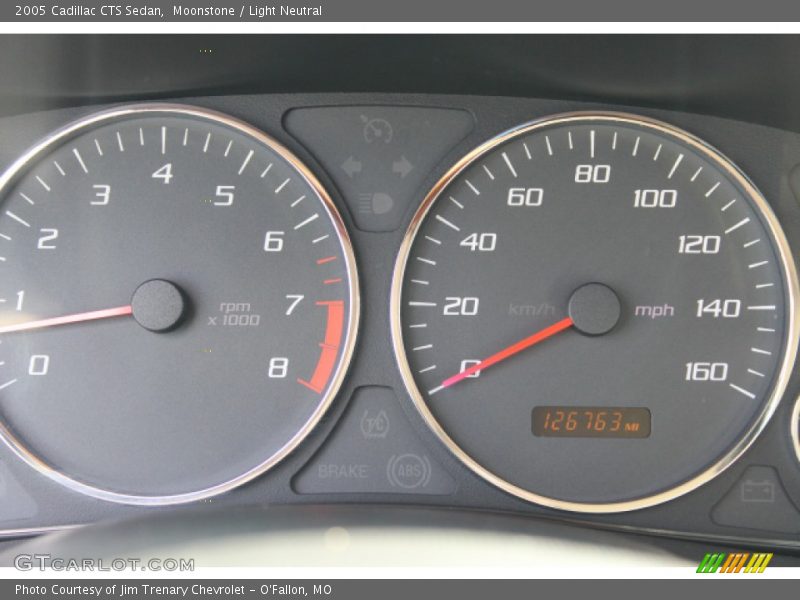 Moonstone / Light Neutral 2005 Cadillac CTS Sedan