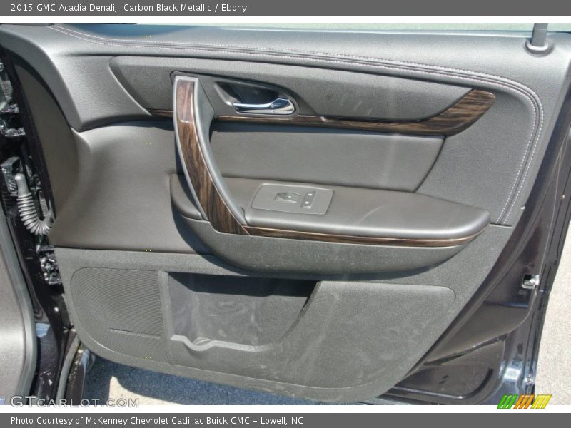 Carbon Black Metallic / Ebony 2015 GMC Acadia Denali