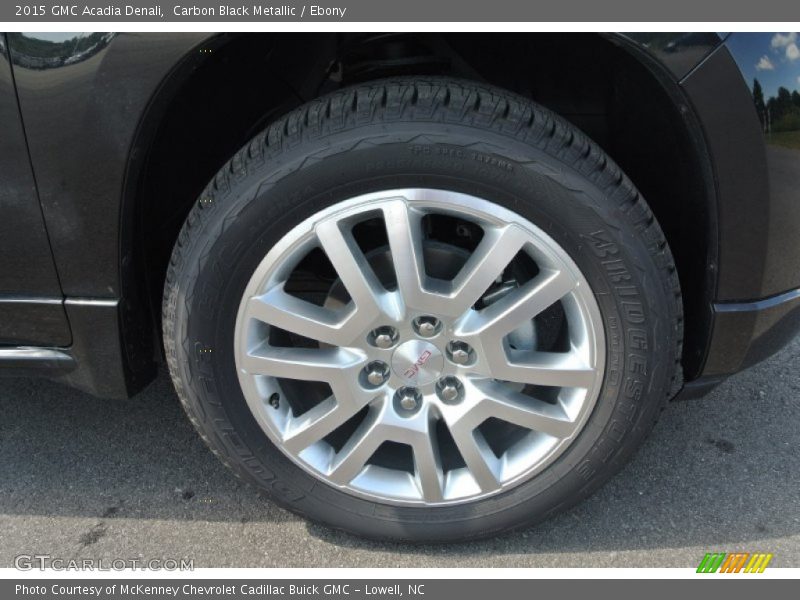Carbon Black Metallic / Ebony 2015 GMC Acadia Denali