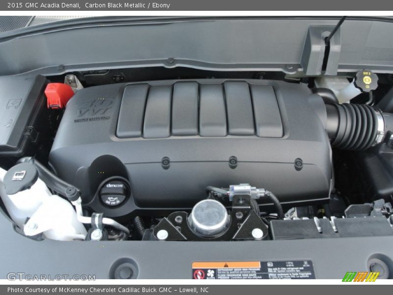 Carbon Black Metallic / Ebony 2015 GMC Acadia Denali