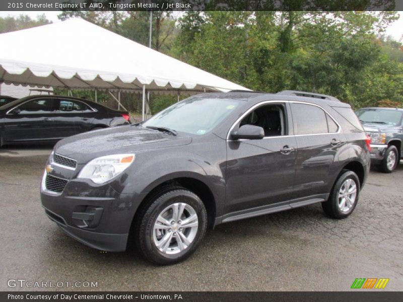 Tungsten Metallic / Jet Black 2015 Chevrolet Equinox LT AWD