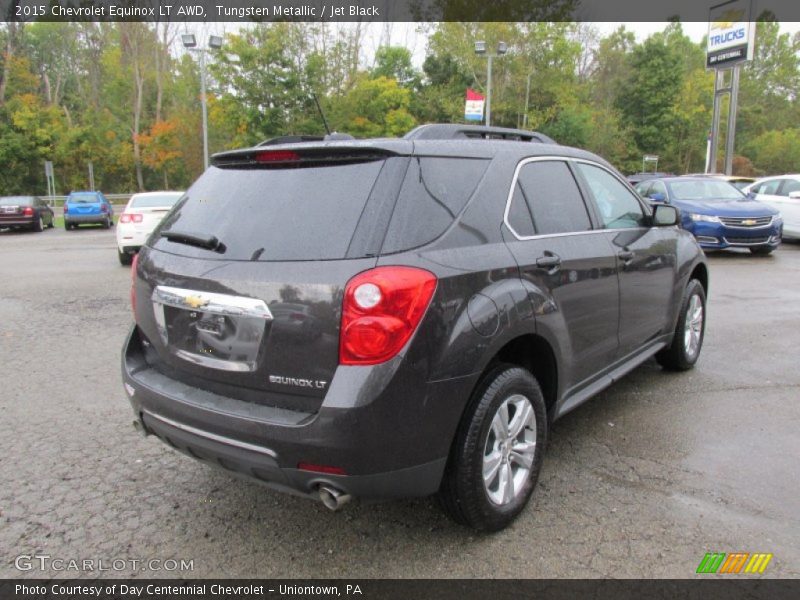 Tungsten Metallic / Jet Black 2015 Chevrolet Equinox LT AWD