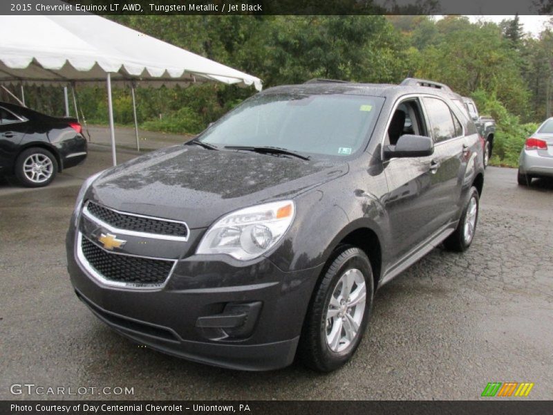 Tungsten Metallic / Jet Black 2015 Chevrolet Equinox LT AWD