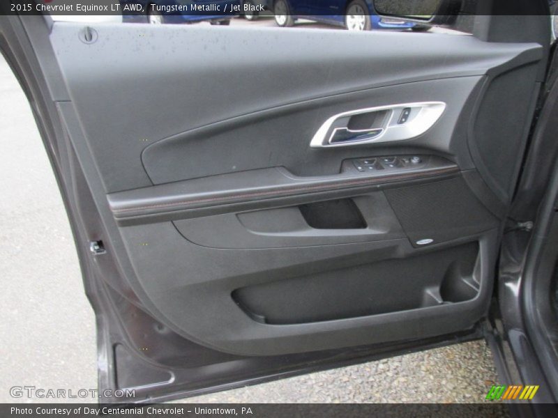 Tungsten Metallic / Jet Black 2015 Chevrolet Equinox LT AWD
