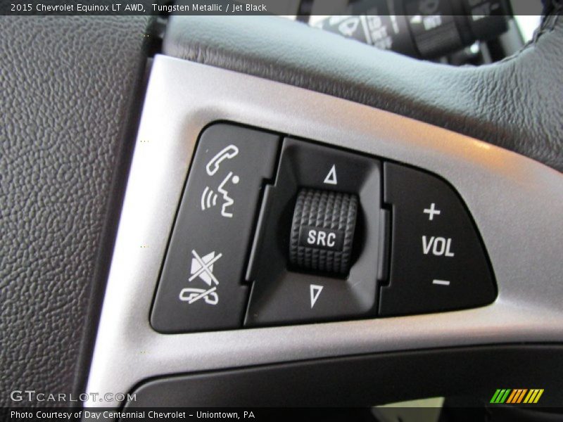 Tungsten Metallic / Jet Black 2015 Chevrolet Equinox LT AWD