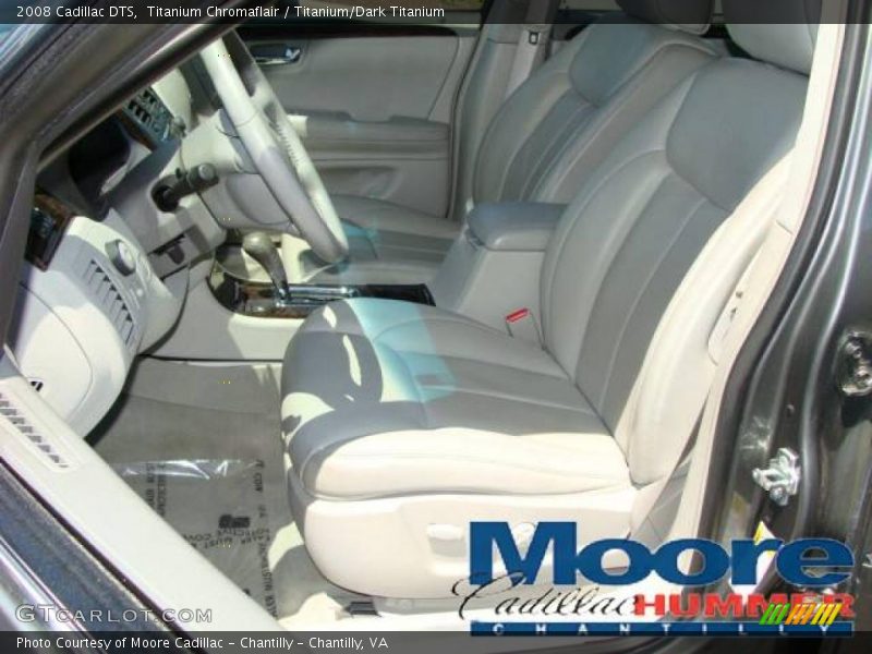 Titanium Chromaflair / Titanium/Dark Titanium 2008 Cadillac DTS